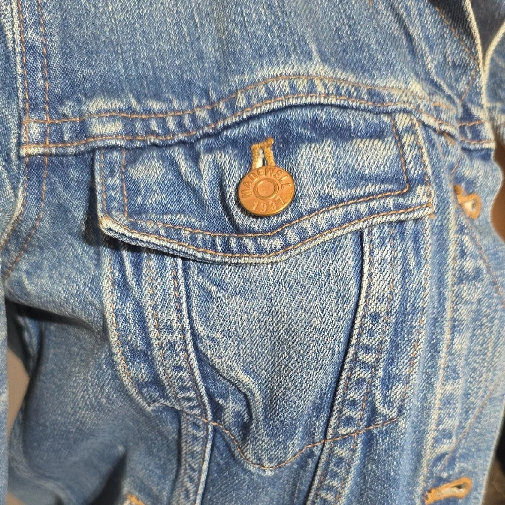 Madewell Classic Blue Jean Jacket Size S - Picture 5 of 9